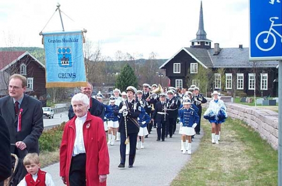 Gruvöns musikkår i Elverum 2003