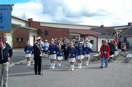 Gruvöns musikkår i Elverum 2003