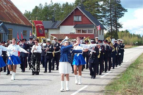 Gruvöns musikkår i Elverum 2003