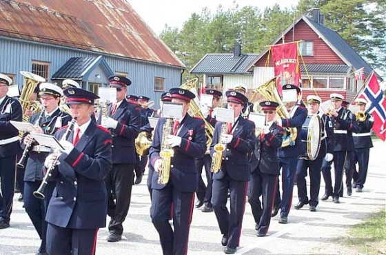 Gruvöns musikkår i Elverum 2003