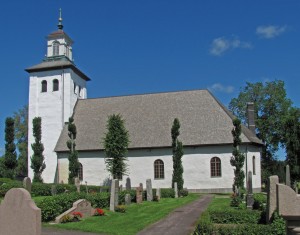 Grums kyrka från söder