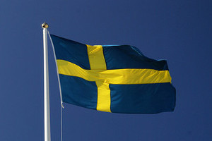 Sveriges flagga, foto: Florian Prischl